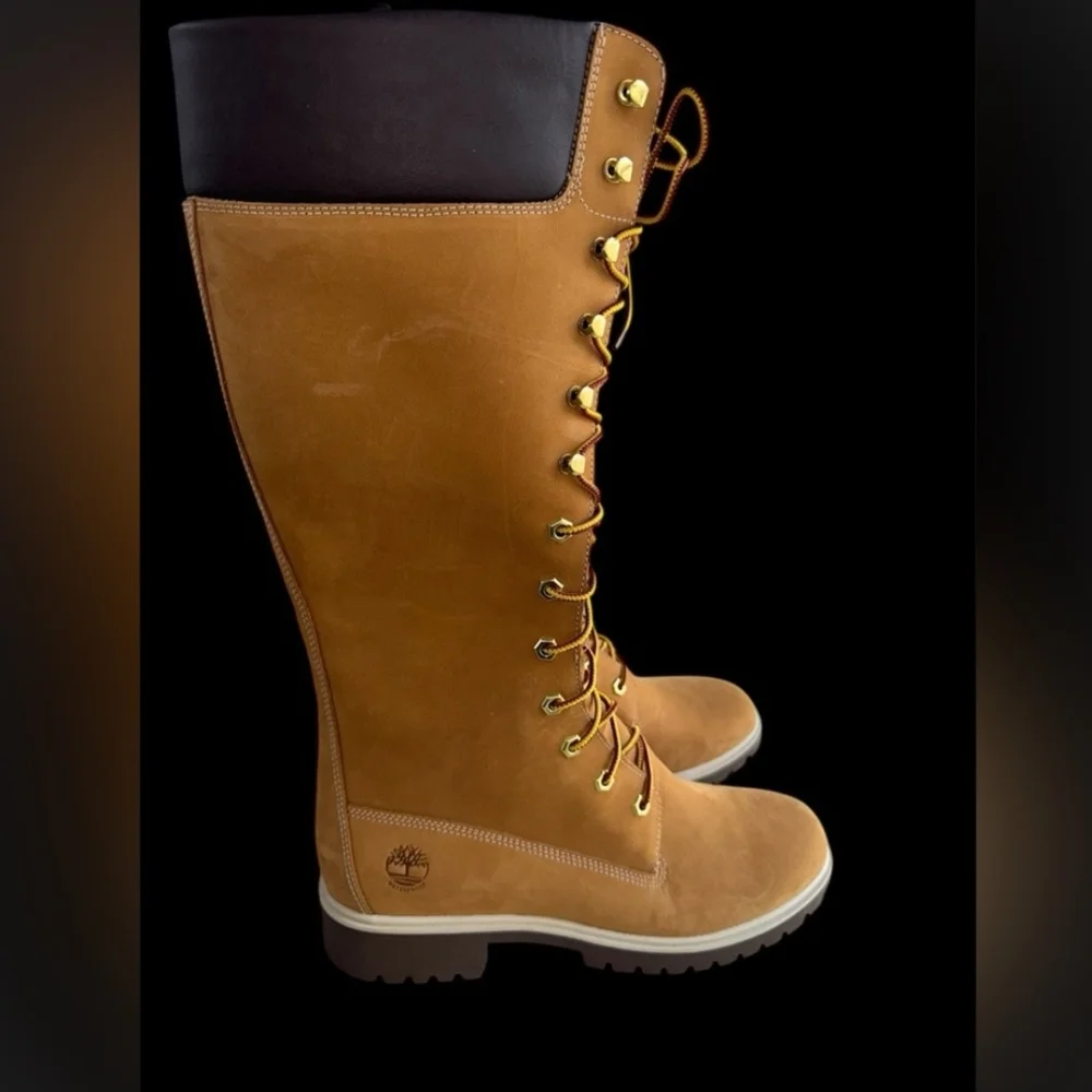 Timberland Brown Lace-Up Boots - Picture 4 of 7